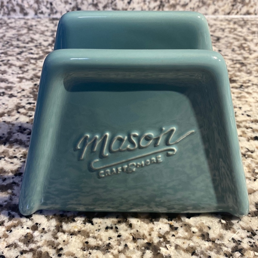 Mason Napkin Ceramic Holder